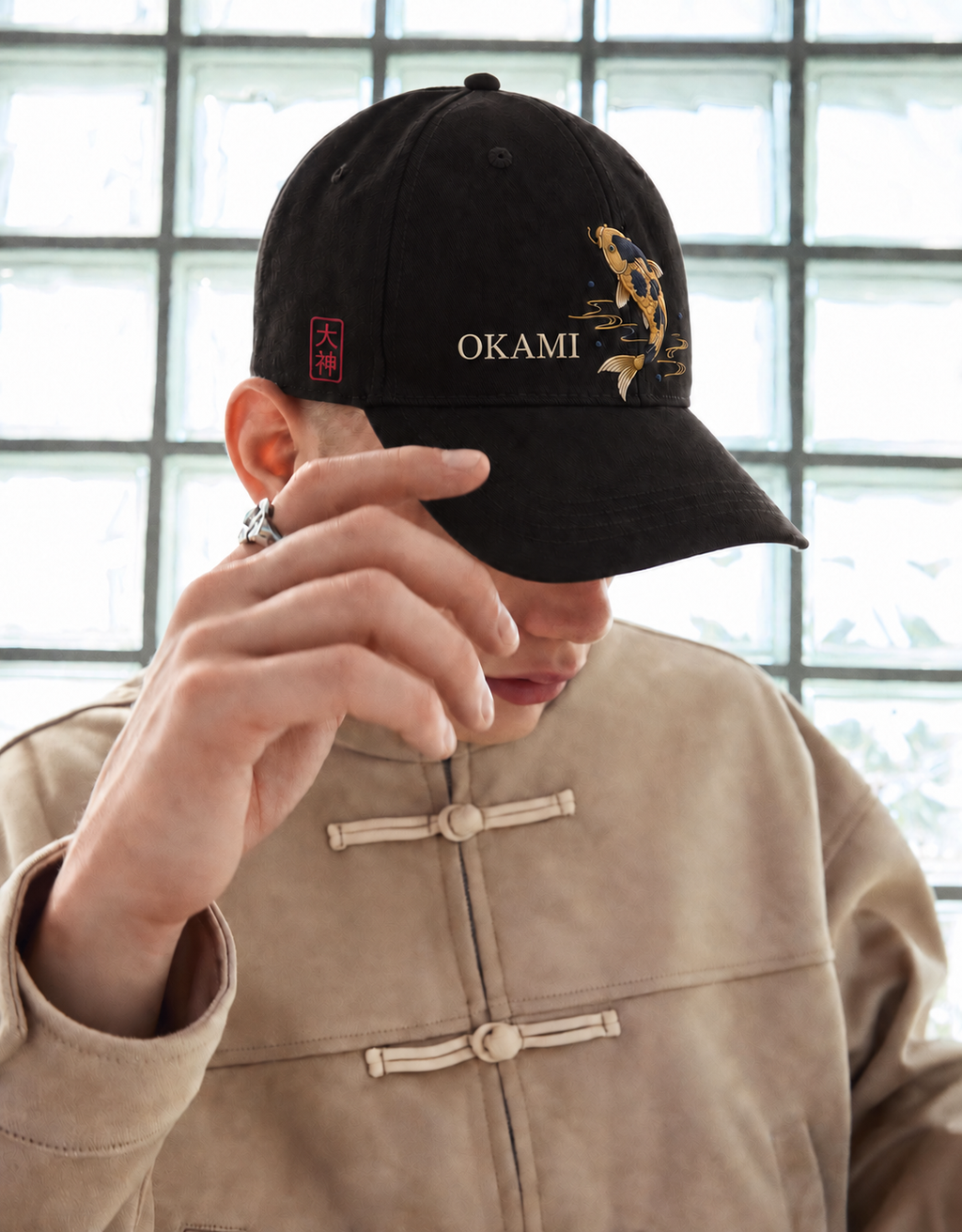 Casquette HOKAMI KIYARI koi 🍏📛